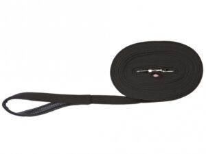 Trixie Schleppleine, 5 m / 20 mm, schwarz