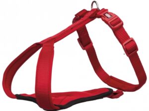 Trixie Premium Y-Geschirr - rot - 75-95 cm/25 mm