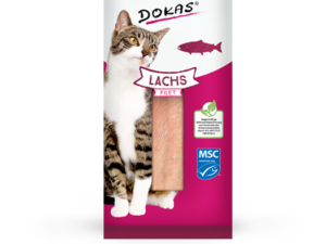 Dokas Cat Snack Filet Lachs 22g