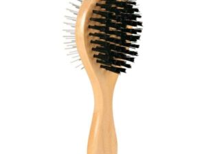 Trixie Holzbürste - beidseitig, klein