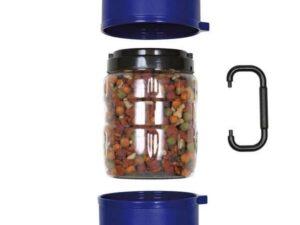 Trixie Reise-Set aus 2 Näpfen und Futterbehälter