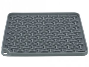 Trixie Lick’n'Snack Matte quadratisch, dunkelgrau