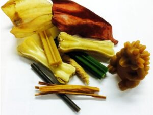 Classic Dog 7 verschiedene Kauknochen - Eimer 950g