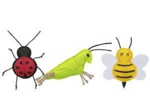 Trixie Insekten aus Filz mit Catnip