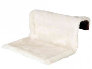 Trixie Liegemulde für Heizkörper - Langhaarplüsch creme/braun