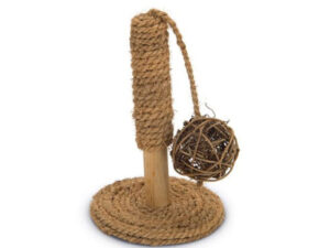 Karlie Flamingo Nagerspielzeug Pfahl mit Kokosnussseil