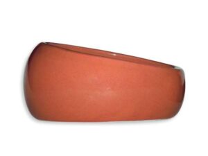 LIVING WORLD Ergonomischer Nagernapf groß terracotta