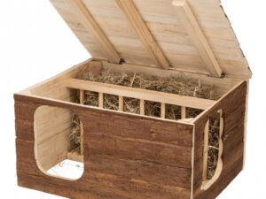 Trixie Haus Hilke mit integrierter Heuraufe