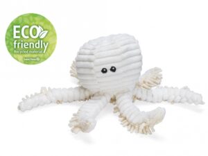 Beeztees Eco Hundespielzeug Octopus Okki - geräuschlos