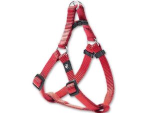 Karlie ASP Step&Go Geschirr - Rot - 10 mm, 36-52 cm