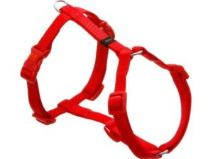 Karlie Art Sportiv Silverplus Geschirr - Rot - 25 mm / 87-128 cm