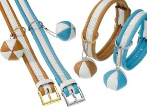 Karlie COTTAGE LINE Halsband - Beige-Weiß - 65 cm