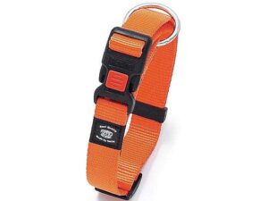 Karlie ASP Halsband verstellbar - Orange - 40 mm, 55-75 cm
