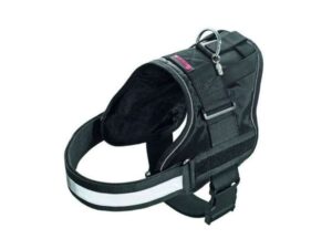 Karlie Xtreme No Limit Teflon-Geschirr - Schwarz - 38mm x 58 - 71cm