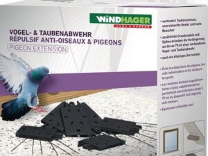 Vogel- u.Taubenabwehr Schutz b.75 cm,30 Spikes Ku.WINDHAGER