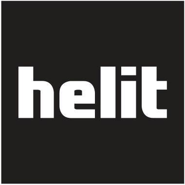 helit Papierkorb H6105875 31x32cm 18l rund Kunststoff braun