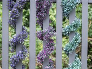 EUROPALMS Lavendelgirlande, künstlich, pink, 180cm