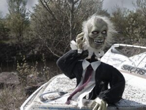 EUROPALMS Halloween Zombie Theo, 67cm