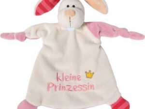 Schmusetuch Hase kleine Prinzessin 25x25