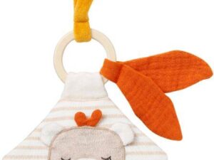 Stoffbuch Esel & Teddy Natur