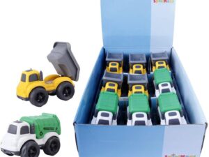 SMB Baby Baufahrzeuge,2-f.sort.,i.Displ.