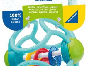 ministeps® baliba Rasselball türkis