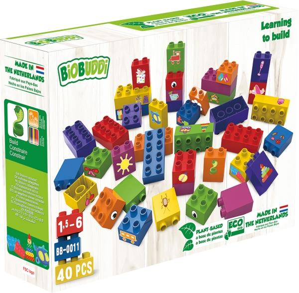 BiOBUDDi Bausteine 40-tlg.