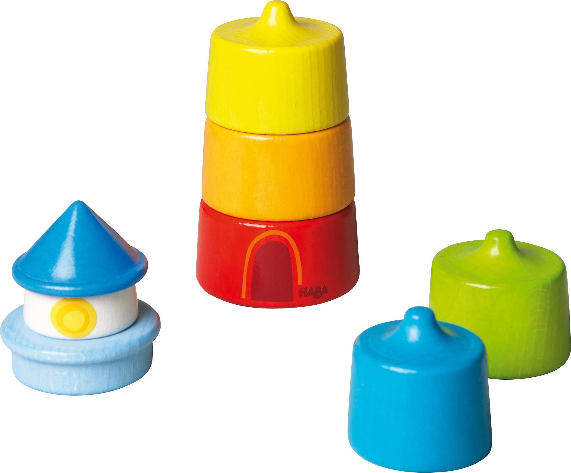 Stapelspiel Leuchtturm