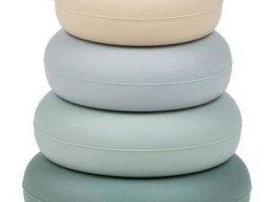 Silikon Stapelturm Bär grün