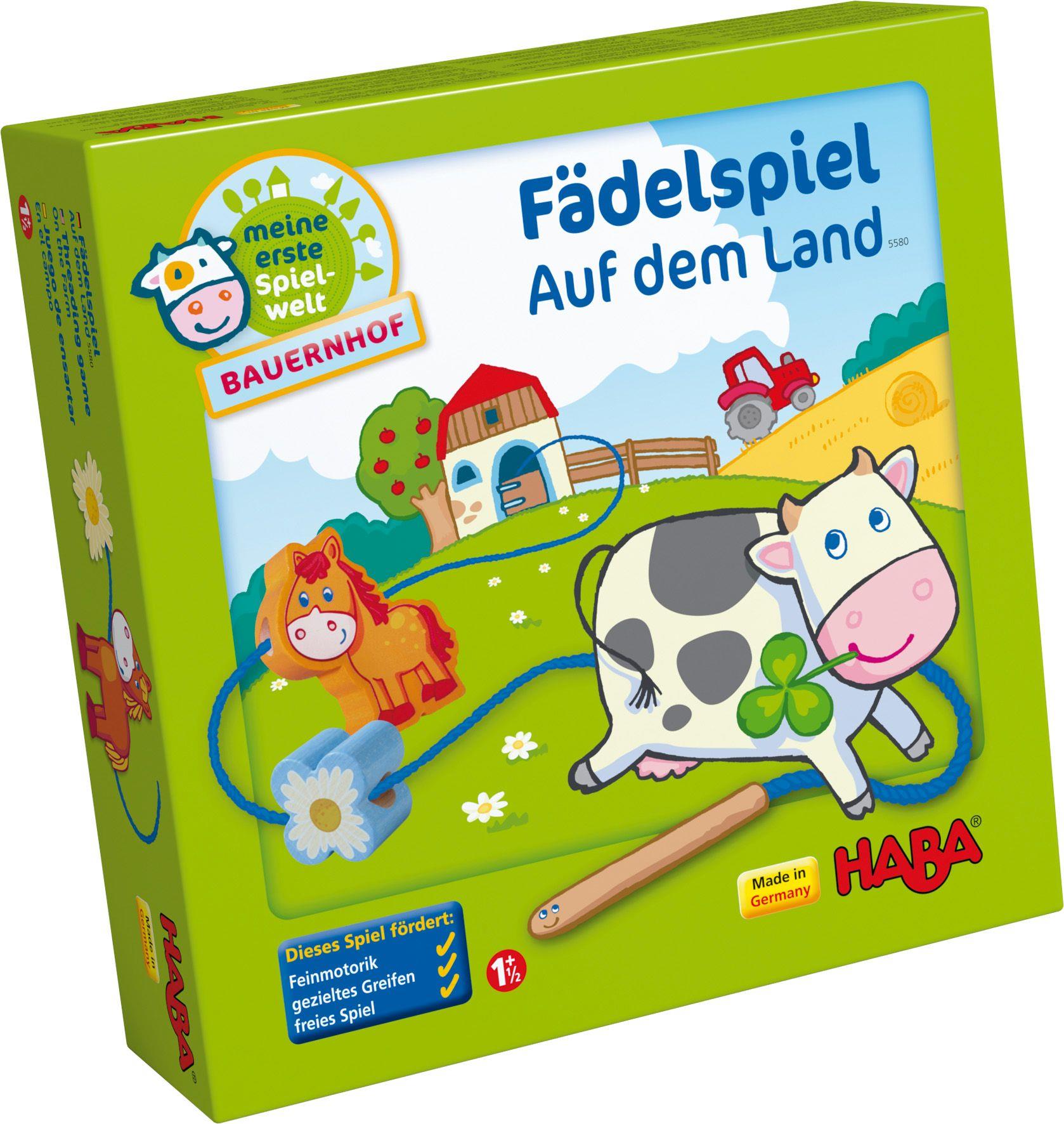 Fädelspiel Auf dem Land