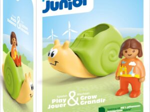 Junior: Schaukelschnecke mit Rasselfunkt