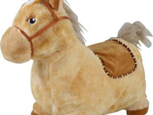 Aufblasb. Hüpftier Hopping Horse beige