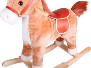 AM Plüsch Schaukelpferd 65x32x60cm