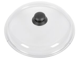 KARL KRÜGER Glasdeckel mit Kunststoffknopf