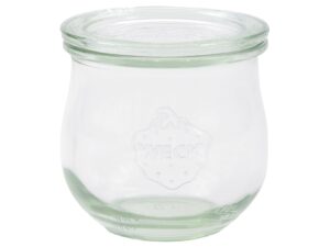 WECK Tulpenglas 6er Karton 6 Stück, inkl. Glasdeckel
