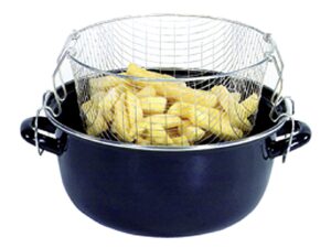 KARL KRÜGER Pommes Frites Topf emailliert