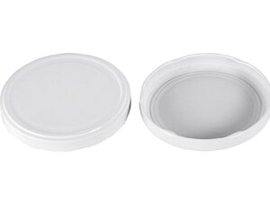 DOSEN-ZENTRALE Twist-off-Deckel 100 mm weiß - 6 VPE