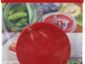 DOSEN-ZENTRALE Silikondeckel EW Ø80mm rot - 12 VPE