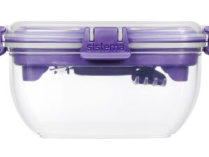SISTEMA Salatbox To Go 1,1l+Besteck - 4 VPE