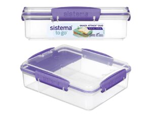 SISTEMA Snack Attack Duo To Go 975ml - 6 VPE