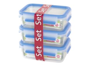 EMSA 3er Set CLIP&CLOSE 2.0 0,55 L