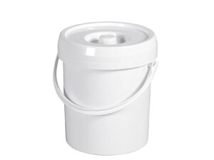 LOCKWEILER Windeleimer mit Deckel weiß 7 L Windeleimer  mit Deckel