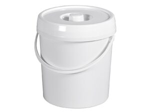 LOCKWEILER Windeleimer mit Deckel weiß 11 L Windeleimer  mit Deckel