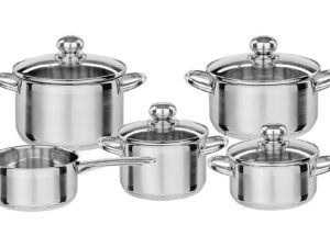 GSW Topfset Silverstar 5teilig, 1 Set