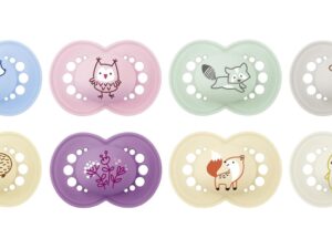 MAM Schnuller Original Elements Silikon 2er Set 4fach sortiert 2 Stück