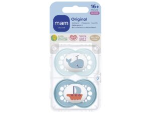 MAM Schnuller Original Silikon 2er Set 2er Set