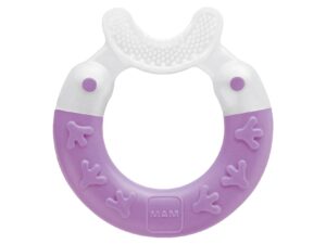 MAM Beißring 'Bite & Brush' mit Silikonborsten