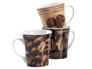 RITZENHOFF & BREKER Kaffeebecher Rustica 312ml sortiert, 1 Stück