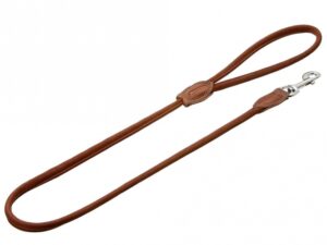 Karlie Buffalo Rund Leine -Braun, 100cm, 8mm