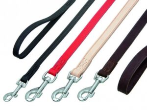 Karlie Rondo Leine genäht - Rot, 100cm/12mm